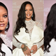 Illustration for article titled Rihanna Made a Lace Unitard Look... Good?